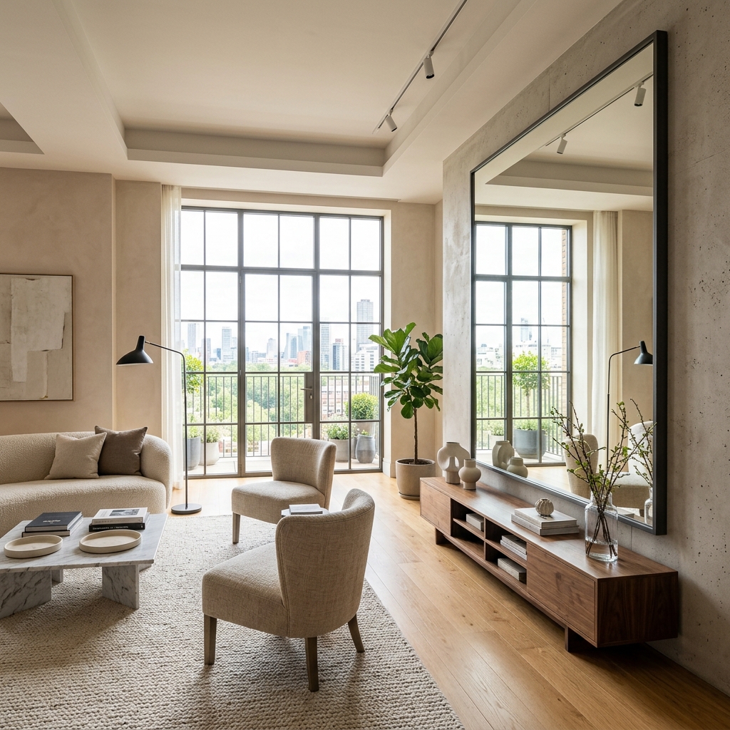 Decoración con espejos